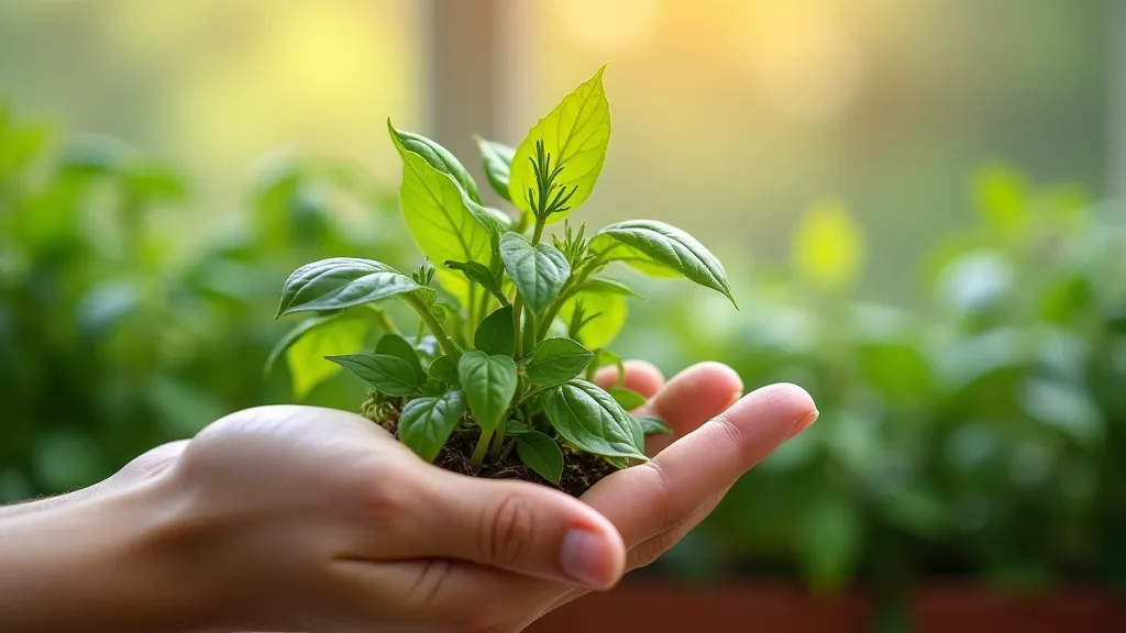 Freshly Harvested Herbs