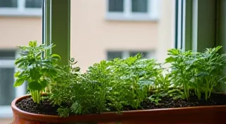 Window Box Herb Gardening for Small Apartments